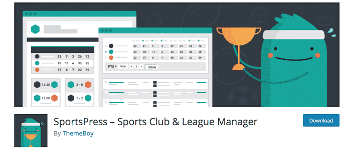 SportsPress WordPress Project Management Plugins 