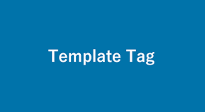 template tags