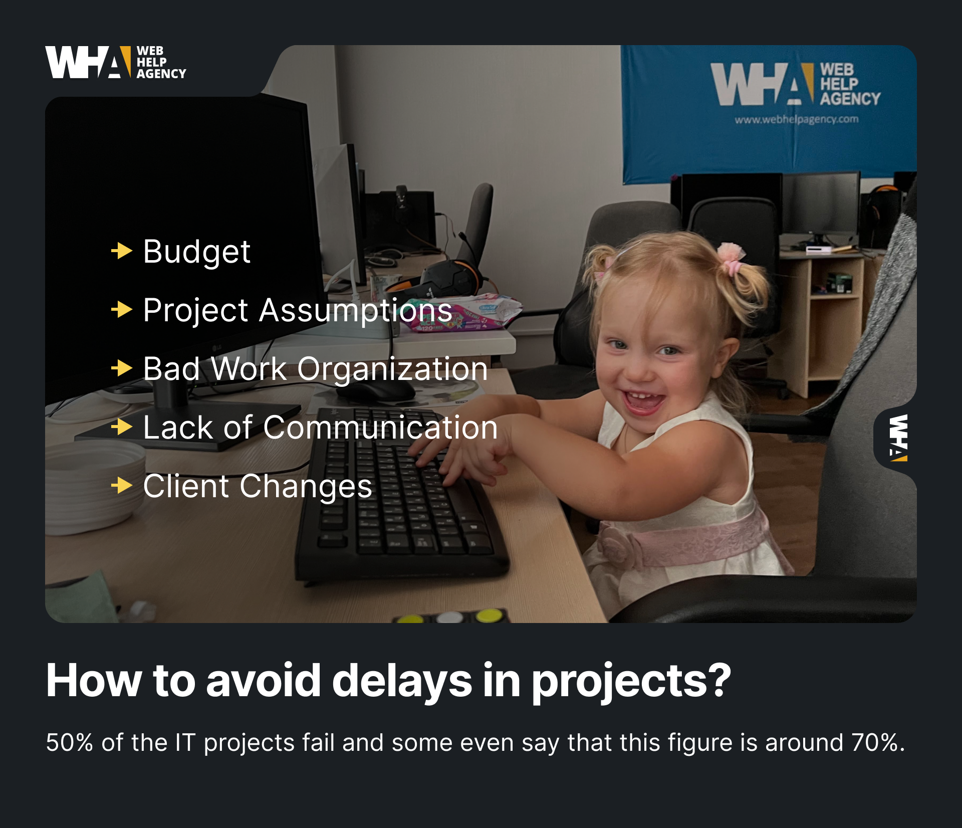 How to avoid delays, project management