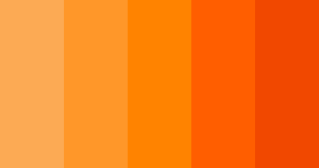Fanta color palette